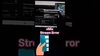 vMix Live streaming Error | Hide YouTube Stream key #vmix #livestreaming