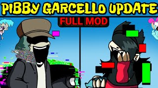 Friday Night Funkin' VS Corrupted Garcello New Update Full Week Come Learn With Pibby x FNF Mod