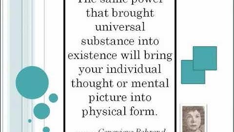 Visualization Video Genevieve Behrend