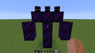 what if you create SUPER ENDERMAN GOLEM BOSS in MINECRAFT #287