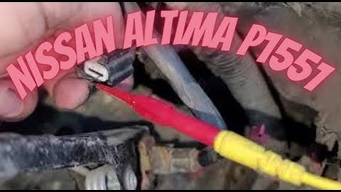 nissan altima p1551