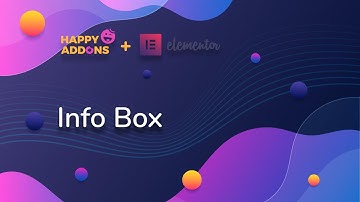 Info Box | Happy Addons FREE for Elementor