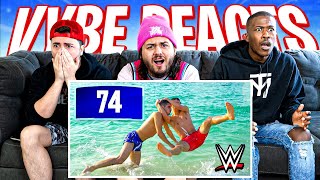 VYBE Reacts To The 100 Greatest WWE Moves Of All Time!