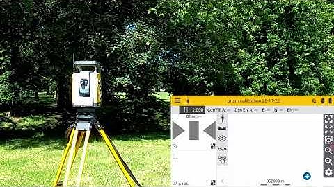 Trimble Total Station: Troubleshooting - Calibration
