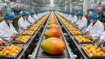 Inside the Modern Dried Mango Factory | How Dried Mango Is Made (Full Process)