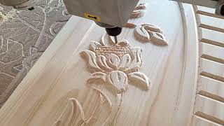 3D wooden sun flower by CNC free dxf file is available in description#short