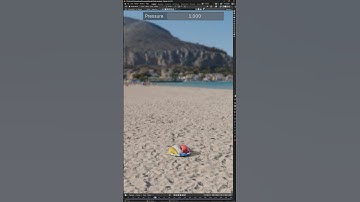 Blender simulation (3050 laptop) #blender #eevee #simulation #cgi #learn #3d #animation