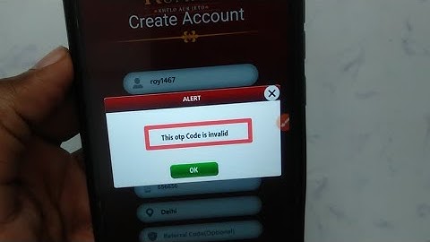How to fix This otp Code is invalid problem solve in 6ixxer Rummy Lite | This otp Code is invalid