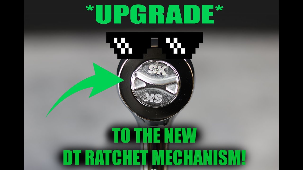 Upgrade Your SK Tools Round Head Ratchet with the DT Ratchet Mechanism