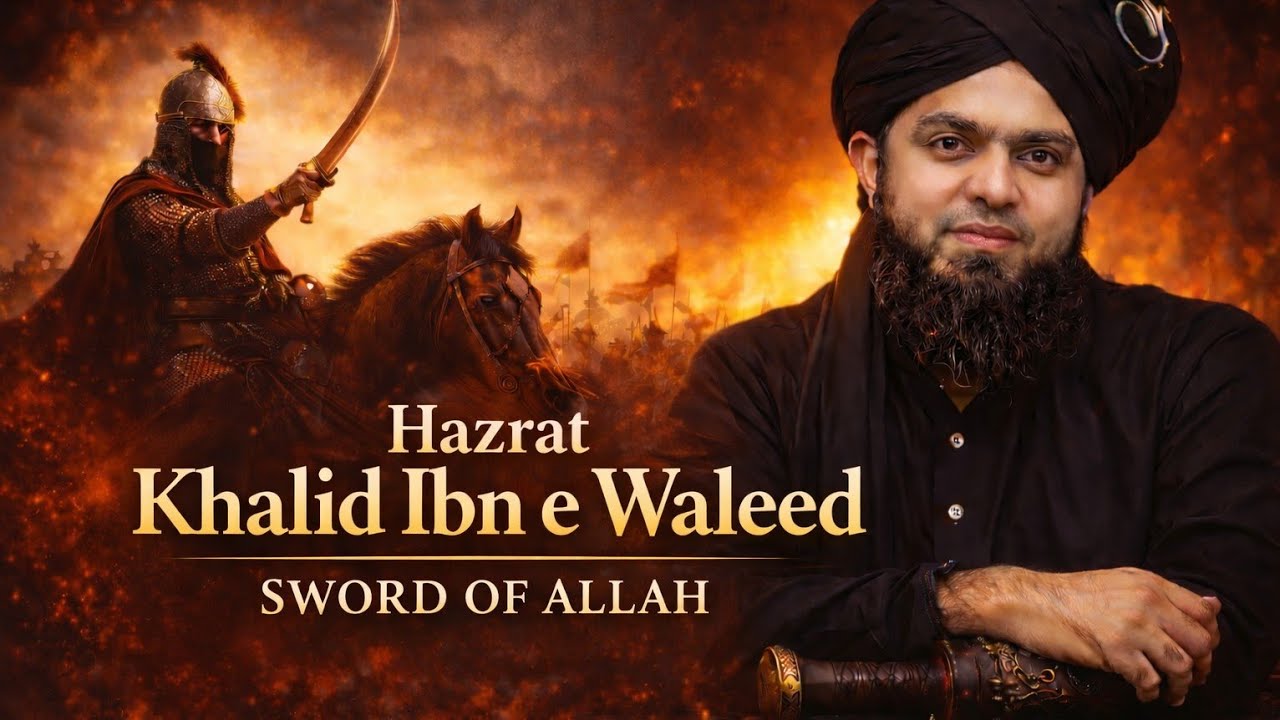The Life Story of Hazrat Khalid bin Waleed(R.A) || ISLAMIC VIDEO || MUHAMMED ALI MIRZA ENGINEER 