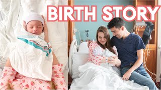 Our Positive Unmedicated Hospital Birth Story | ROWAN'S BIRTH