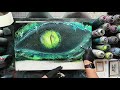 Eye of Dragons Cave - SPRAY PAINT ART by Skech