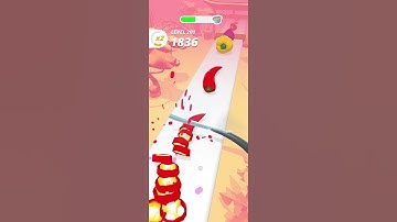 slice it all game! very satisfying and relaxing ASMR slicing video 185