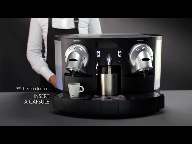 Nespresso Gemini Directions for Use - YouTube