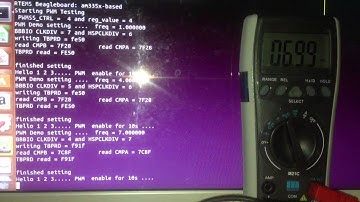 Pwm demo before mid evaluation -GSOC 2016