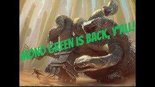 Mono Green is Back, Y'all!//MONO GREEN AGGRO//OTJ//STANDARD//MTG ARENA