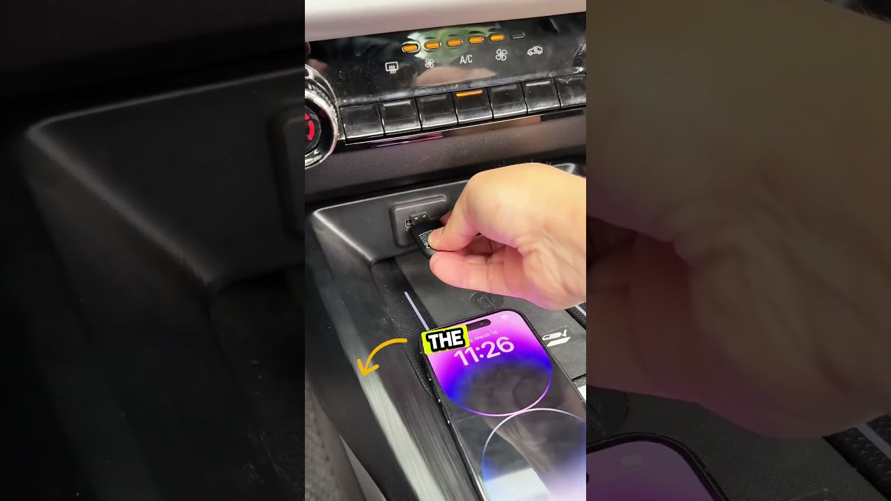Mini Wireless CarPlay Adapter Let S You Eliminate Dangling Cables 