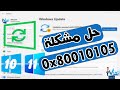 حل مشكلة رمز خطأ 0x80010105 0x800f080a في ويندوز Error 0x80010105 Windows 11,10