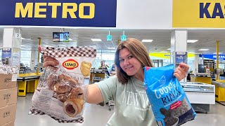 Обзор гипермаркета Мetro. Цены на продукты в Турции. Мясо, рыба, большие упаковки.#турция