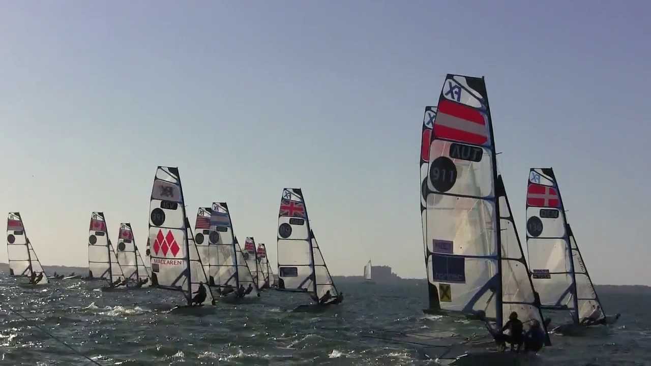 2014 North American's - 49erFX - Race 2 - Start Sequence