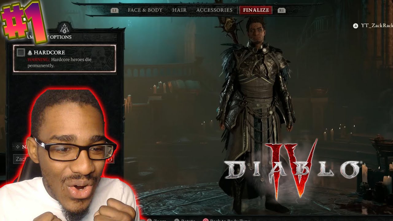 DIABLO 4 Gameplay Walkthrough Part 1 - SORCERER Full Game - YouTube