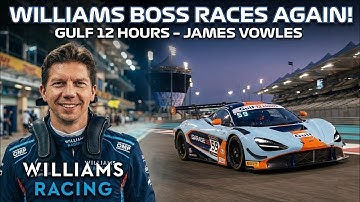 Williams F1 Team Principal James Vowles Heads to the Grid for the Second Half of the Gulf 12 Hours