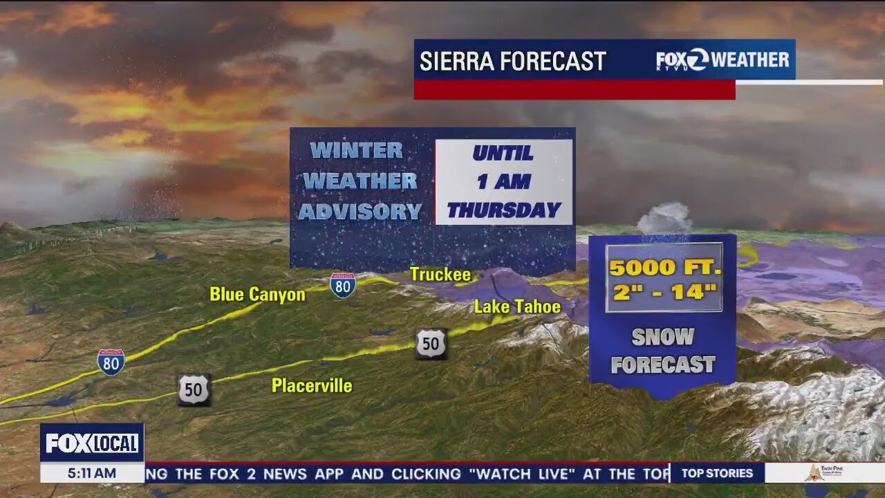 Sierra snow - YouTube