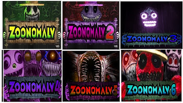 Trailers Comparison - Zoonomaly Chapter 1 Vs Chapter 2 Chapter 3 Vs Chapter 4 Vs Chapter 5 Vs Ch 6