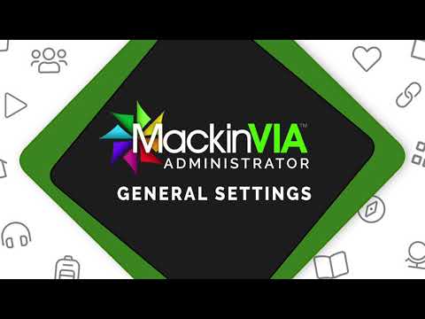 MackinVIA Administrator: Settings