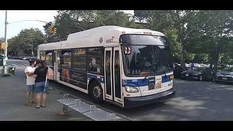mta NYC bus 2011 new flyer industries xcelsior xd40 #4863