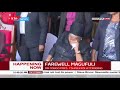 Janet Magufuli overwhelmed with emotions during her husband's funeral in Dodoma