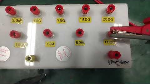 Kyoritsu KEW 3127 High Voltage Insulation Tester Repair & Calibration Dynamics Circuit (S) Pte. Ltd.
