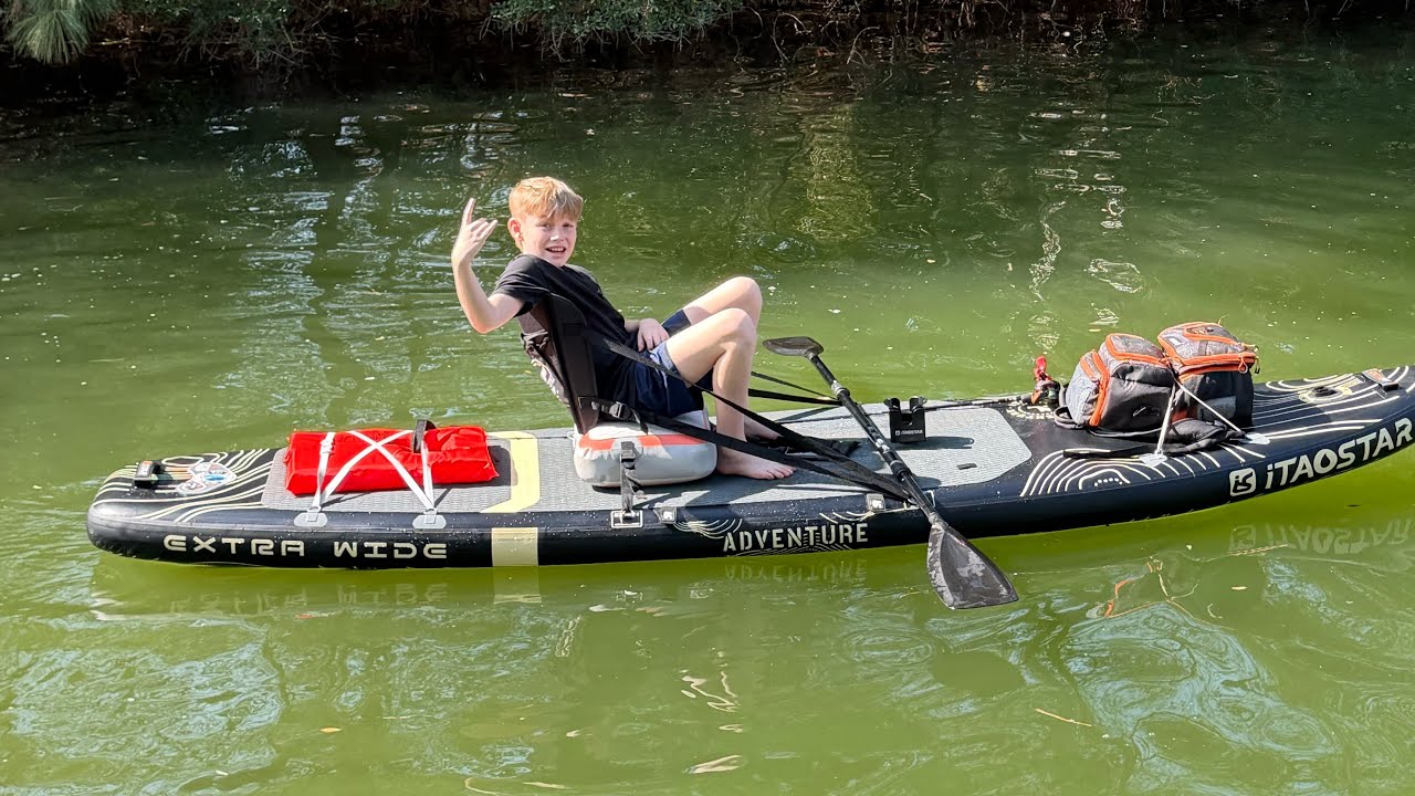 Welcome to HTX Jiggin’! Paddle Board Bass Fishing