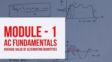 Module-1|| Chapter-2|| AC fundamentals || Average value || Basic Electrical|| new syllabus