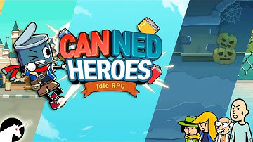 Canned Heroes Idle RPG gameplay