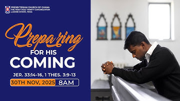 1ST SUNDAY OF ADVENT - 30TH NOVEMBER, 2025