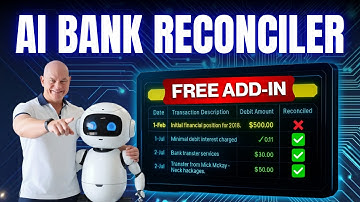 STOP Manual Bank Reconciling! Use This FREE AI Excel Add-in Instead