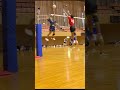 魂のキルブロック!! #shorts #haikyuu #バレーボール
