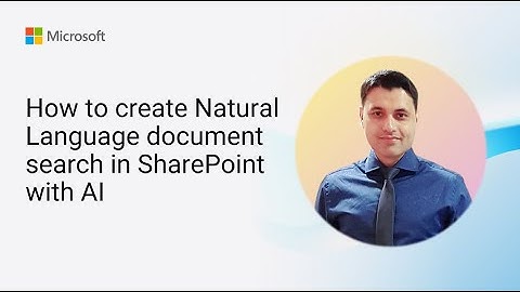 How to create Natural Language document search in SharePoint with AI and SPFx