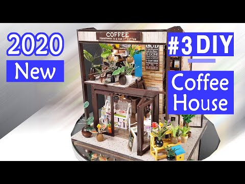 03.DIY Miniature House | Coffee House(커피하우스) | 미니어처 | 미니어처하우스
