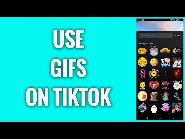 How to Add GIFs on TikTok in 3 Ways