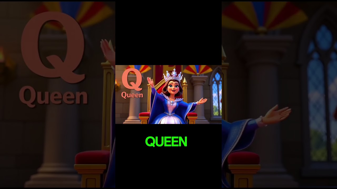 Q Words 👸🏼Queen, Quilt & Question 🔤