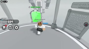 The World Record For Advanced Course #timerunnersroblox