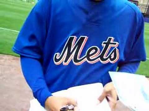 Meeting Nelson Figueroa of the New York Mets