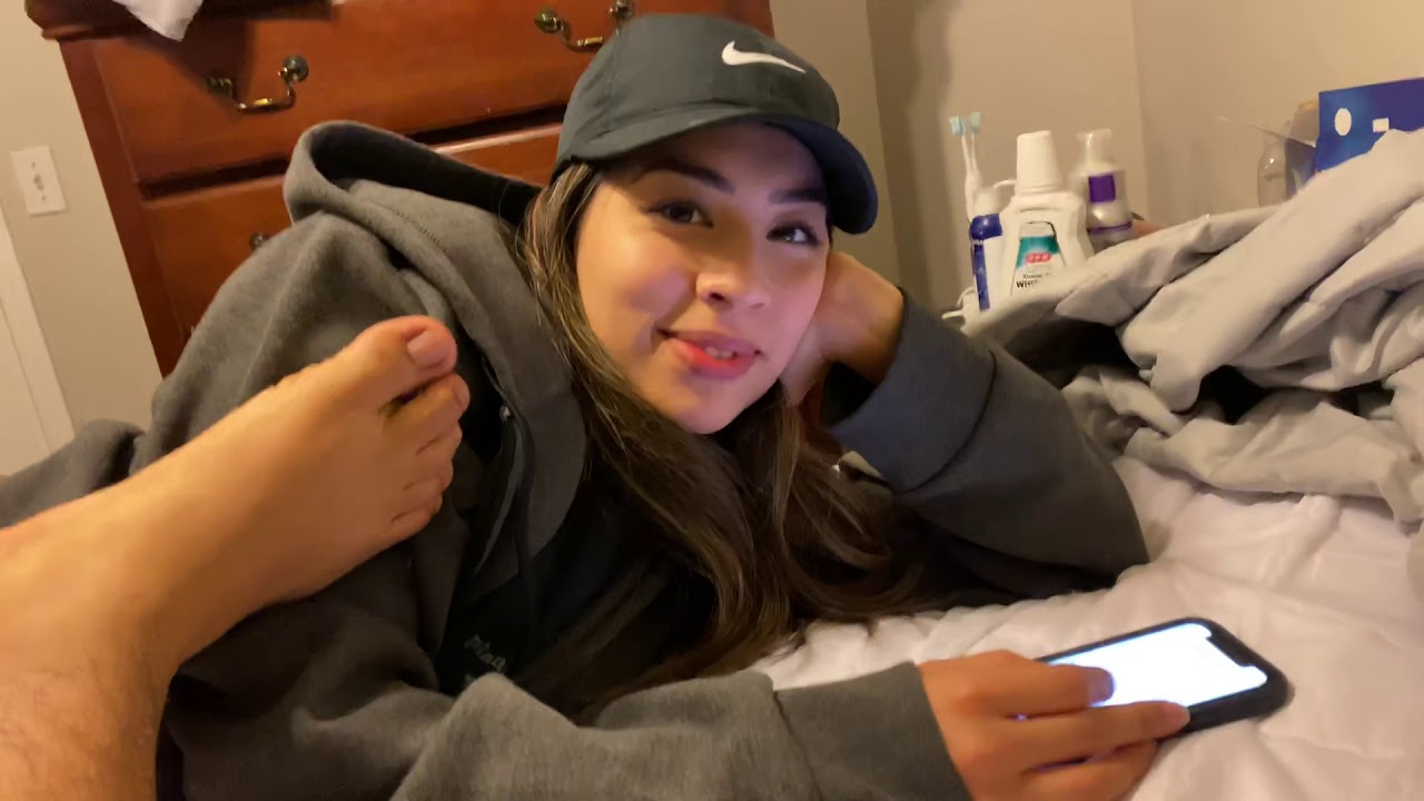 CAN I GET MY GF TO SUCK MY TOES?! - YouTube