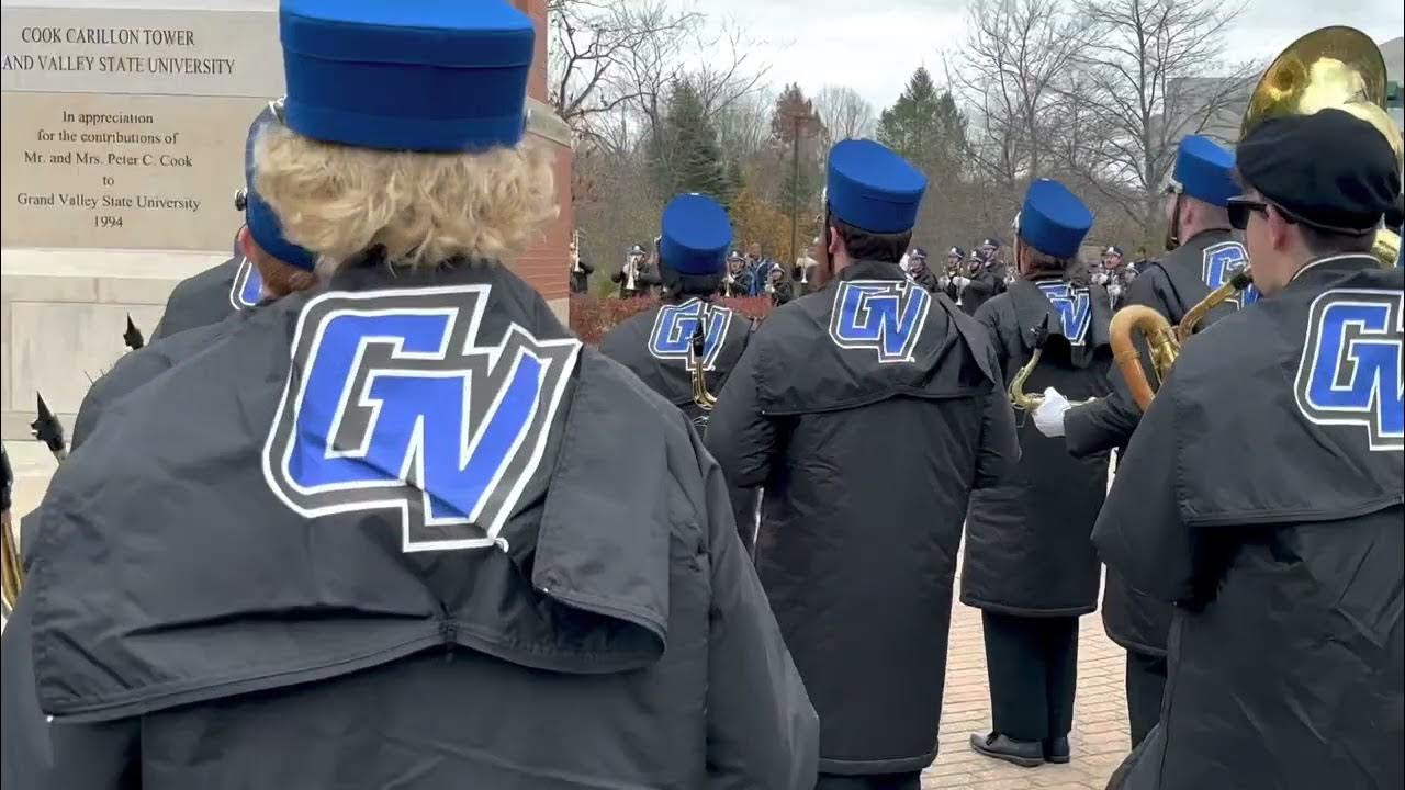 GVSU Marching Band Clock Tower 1152022 YouTube