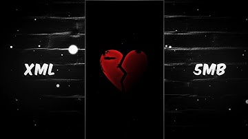 MAINE TERA NAAM DIL RAKH DIYA XML 💗 || NEW SAD XML FILE 🥺 || TRENDING SAD SONG XML.