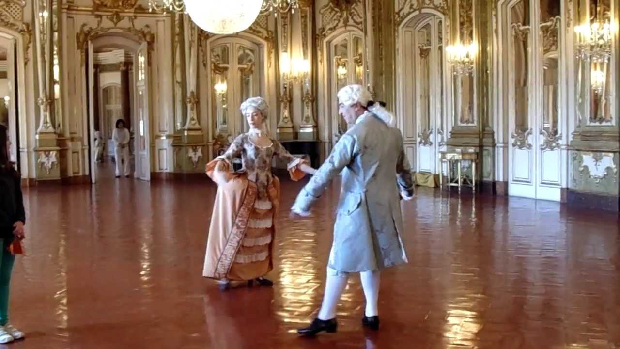 Dança antiga de Corte - Palácio de Queluz/Portugal