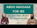 Abdominal Massage For IBS, Bloating & Constipation With Benedict San Juan RMT