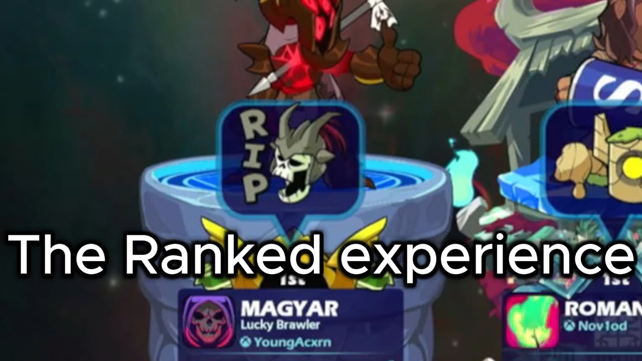 The brawlhalla ranked experience - YouTube